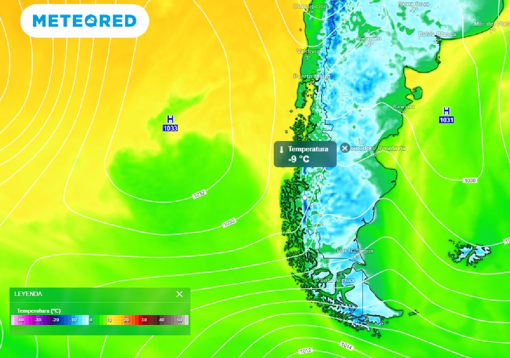 Temperatura ECMWF Temperatura ECMWF