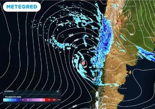 El tiempo en Chile esta semana: sistema frontal pone a 3 regiones en alerta por fuertes precipitaciones