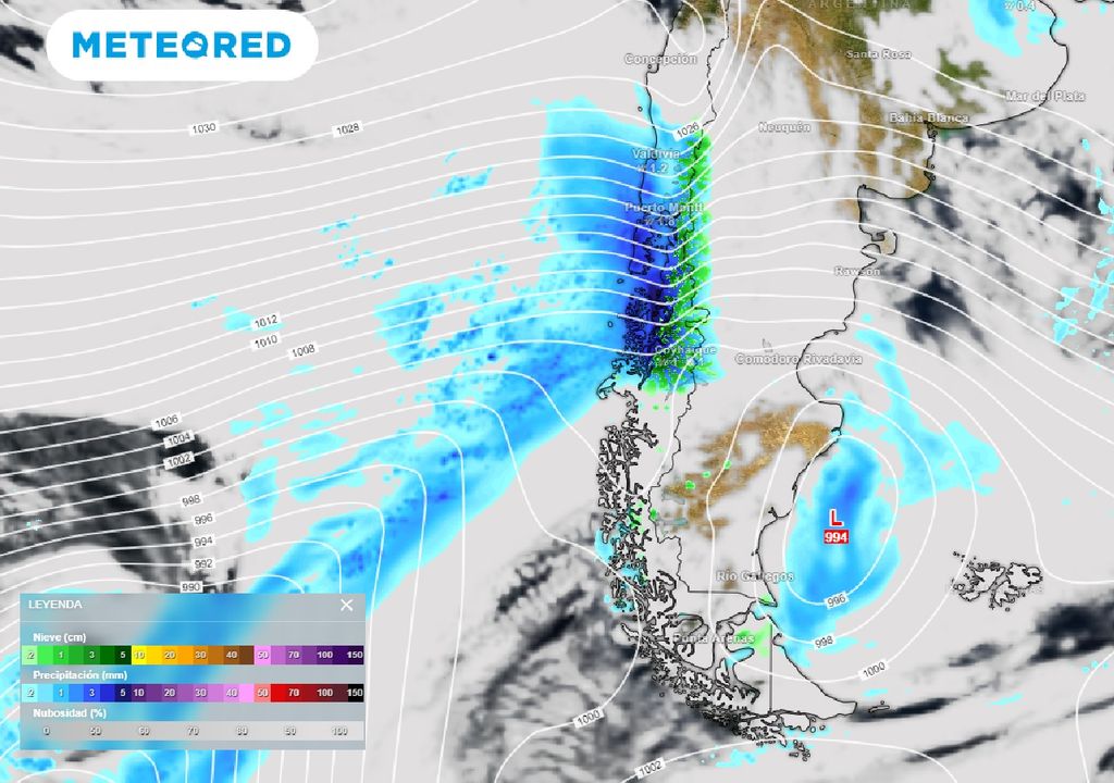 Nieve, precipitación y nubosidad ECMWF Nieve, precipitación y nubosidad ECMWF