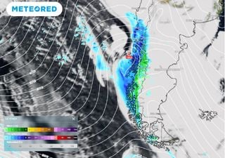 El tiempo en Chile esta semana: dos sistemas frontales dejarán lluvias antes de que se forme un núcleo frío en altura