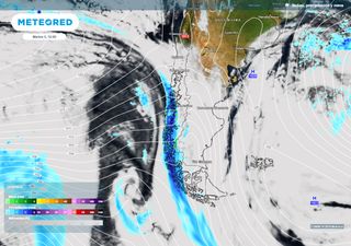 El tiempo en Chile esta semana: al menos tres sistemas frontales dejarán lluvias en el país