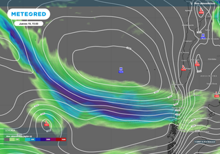  El tiempo en Chile esta semana con calor extremo, pero frentes con ríos atmosféricos dejarán lluvias en siete regiones