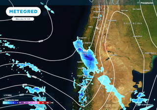 El tiempo en Chile esta semana: las lluvias y un marcado descenso en las temperaturas serán el principal destaque