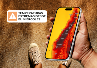 El tiempo en Chile esta semana: desde el miércoles vuelve el calor extremo y las lluvias no cesarán en la Patagonia