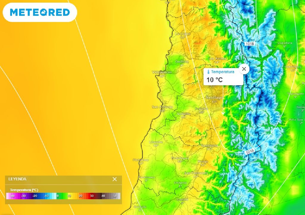 Temperatura ECMWF Temperatura ECMWF