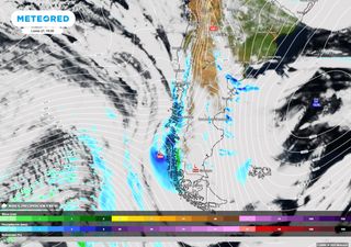 El tiempo en Chile esta semana: noviembre se despide con lluvias sobre varias regiones del país