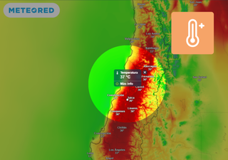 El tiempo en Chile esta semana: temperaturas hasta 37 °C en la zona central y lluvias en el sur del país