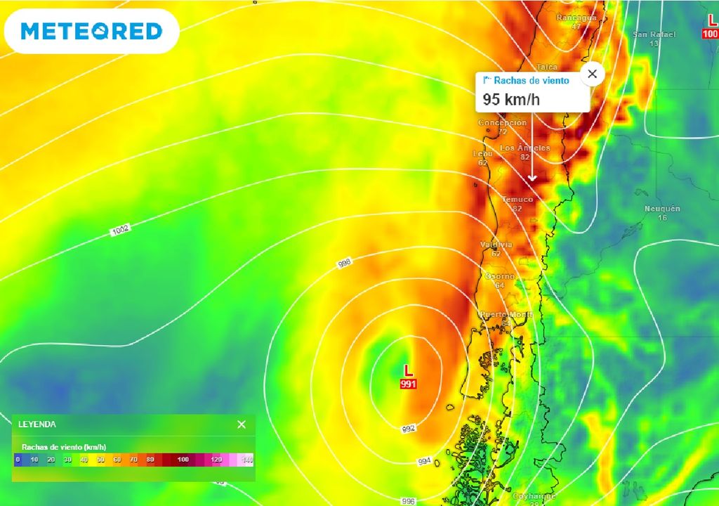 Rachas de viento ECMWF Rachas de viento ECMWF