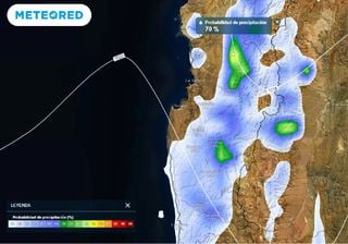 El tiempo en Chile el fin de semana: baja segregada trae lluvias, nieve y rachas de viento de 100 km/h a estas regiones