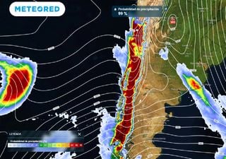 El tiempo en Chile este fin de semana: colosal temporal y memorables lluvias impactarán en corto período de tiempo