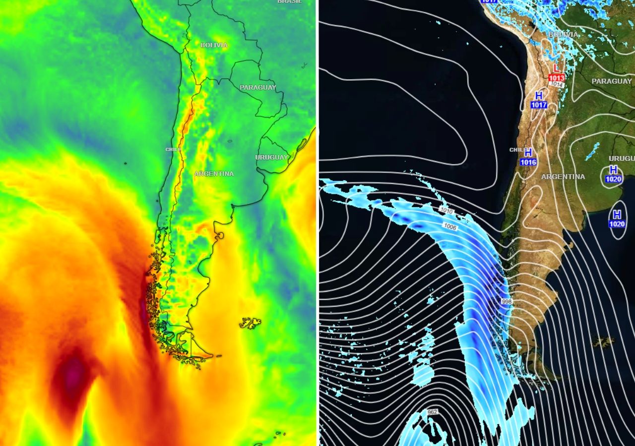Altas temperaturas y lluvias intensas marcan el fin de semana en Chile