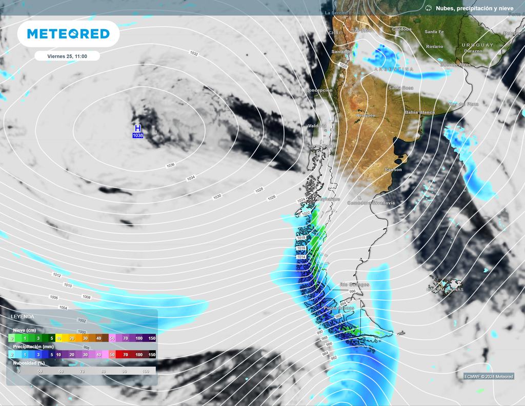 mapa de lluvia y nieve. mapa de lluvia y nieve.