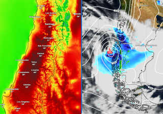 El tiempo en Chile este fin de semana: temperaturas hasta 40 °C en el centro y más de 80 mm de agua en la Patagonia