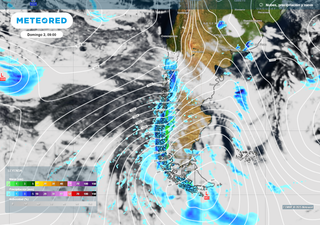 El tiempo en Chile este fin de semana: una pausa al calor extremo este domingo con la llegada de lluvias hasta Los Ríos