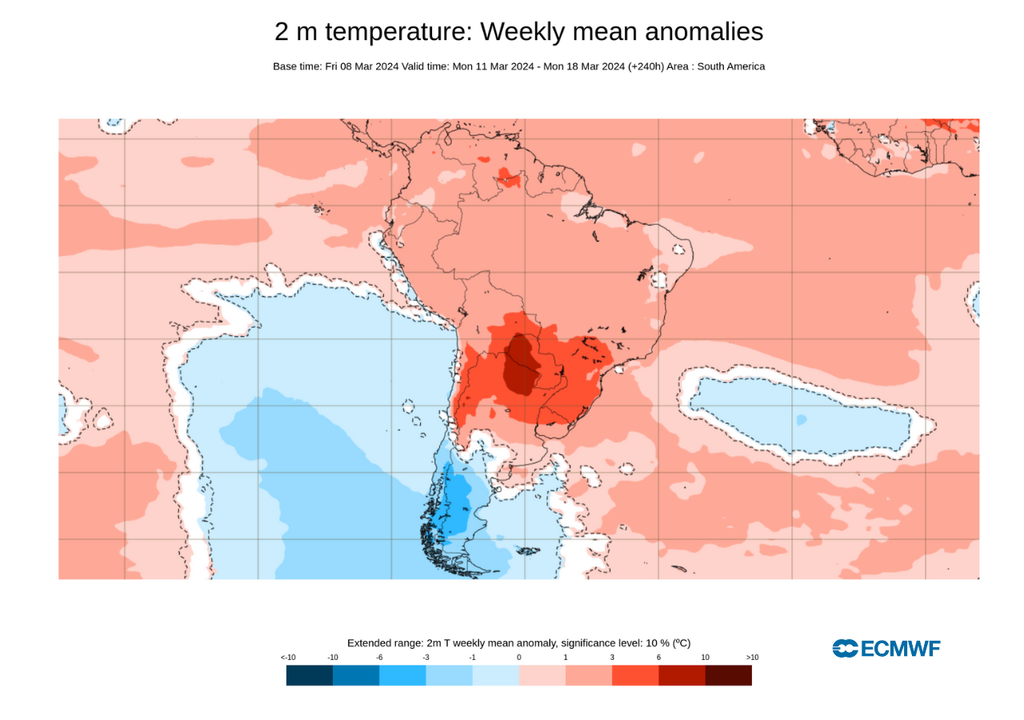 Anomalía de temperatura Anomalía de temperatura