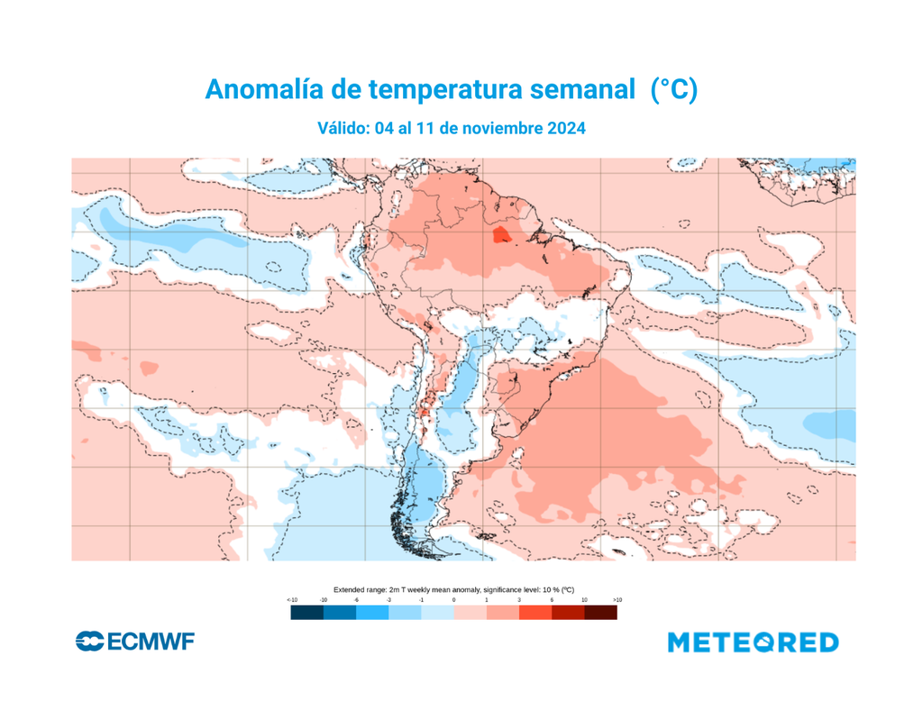 mapa de anomalía de temperatura. mapa de anomalía de temperatura.