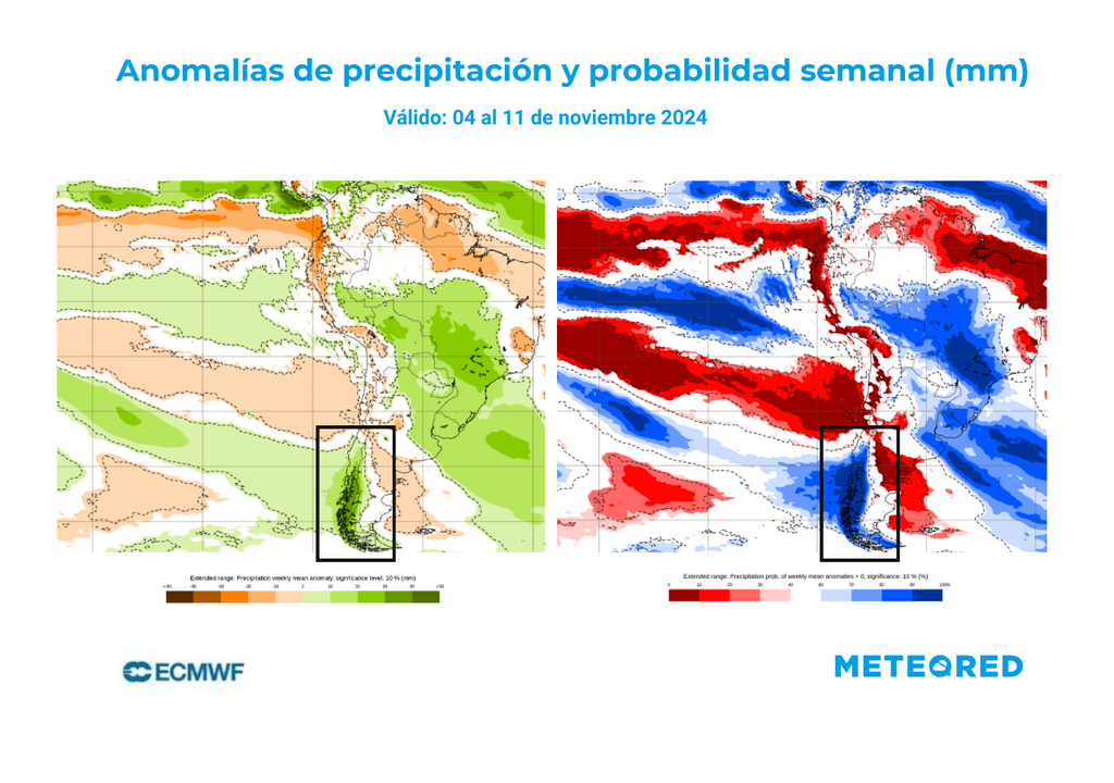 mapa de precipitación y probabilidad. mapa de precipitación y probabilidad.