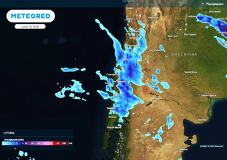 El tiempo en Chile la próxima semana: se destacan lluvias en la zona central y días cálidos en la zona norte