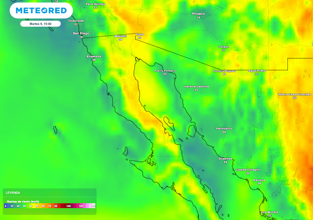 Pronóstico de viento