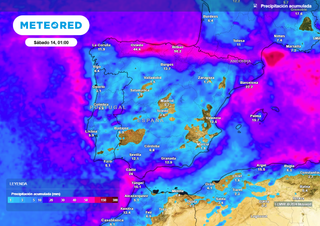 El tiempo en España la semana que viene: varias danas traerán lluvias, nieve y ambiente invernal a estas zonas