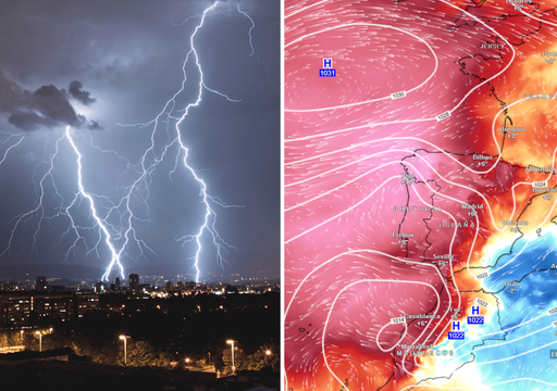 Se avecinan varias tardes de tormentas intensas y fen&oacute;menos adversos en Espa&ntilde;a antes de un posible domo de calor