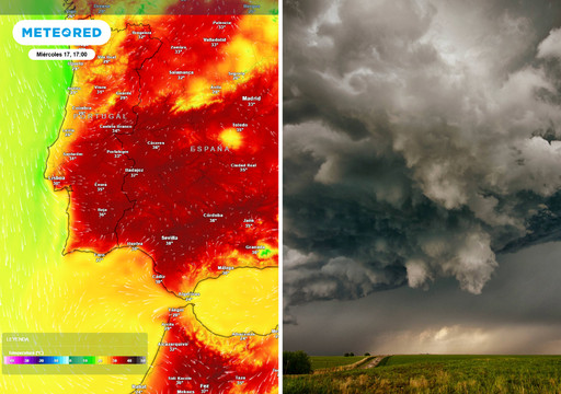 Se avecinan siete d&iacute;as de calor intenso que derivar&aacute; en tormentas con lluvias y vendavales por la tarde