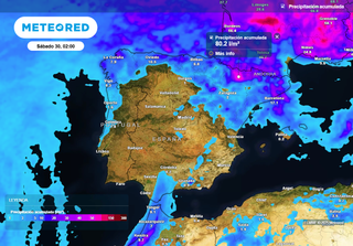 El tiempo en España durante la semana que viene: un chorro polar ondulado traerá tormentas fuertes y altibajos térmicos