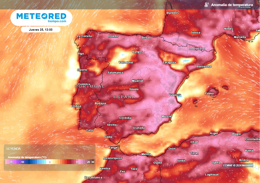 Anomalías temperaturas