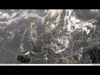 El tiempo en julio de 2013 visto desde METEOSAT
