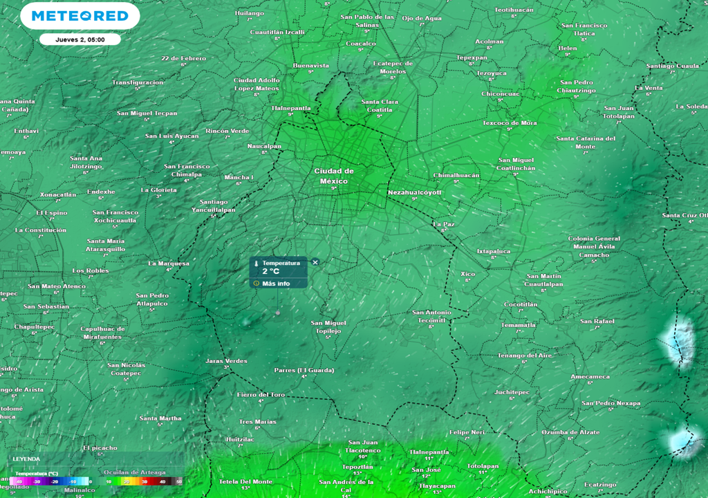 La Secretaria de Gestión Integral de Riesgo y Protección Civil de la Ciudad de México activó alerta amarilla por frío en tres alcaldías.
