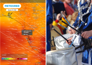 El tiempo en los Carnavales de C&aacute;diz: ma&ntilde;ana la lluvia dejar&aacute; entre 5 y 10 l/m2