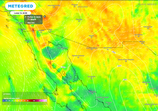 El tiempo en Mexicali, Tijuana y Baja California 12 de mayo: nueva masa de aire y frente generan rachas de hasta 70 km/h