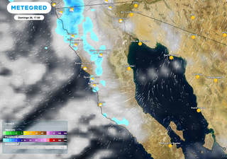 El tiempo en Mexicali, Tijuana y Baja California 26 de enero: llegada de masa de aire ártico y frente frio 25