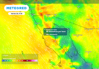 El tiempo en Mexicali, Tijuana y Baja California 28 de marzo: lluvias, nieblas, rachas de hasta 70 km/h y enfriamiento 