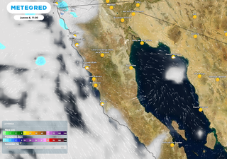 El tiempo en Mexicali, Tijuana y Baja California 6 de febrero: lluvias y viento, debido a masa de aire y frente frío