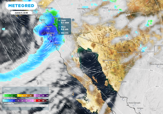 El tiempo en Mexicali, Tijuana y Baja California 6 de marzo: aguaceros, rachas de hasta 90 km/h y oleaje de 4 metros