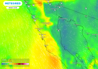 El tiempo en Mexicali, Tijuana y Baja California 7 de febrero: lluvias y viento, debido a masa de aire y sistema frontal