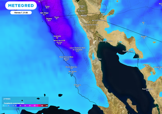 El tiempo en Mexicali, Tijuana y Baja California 7 de marzo: lluvia, nieve, rachas de 100 km/h y oleaje de 4 metros