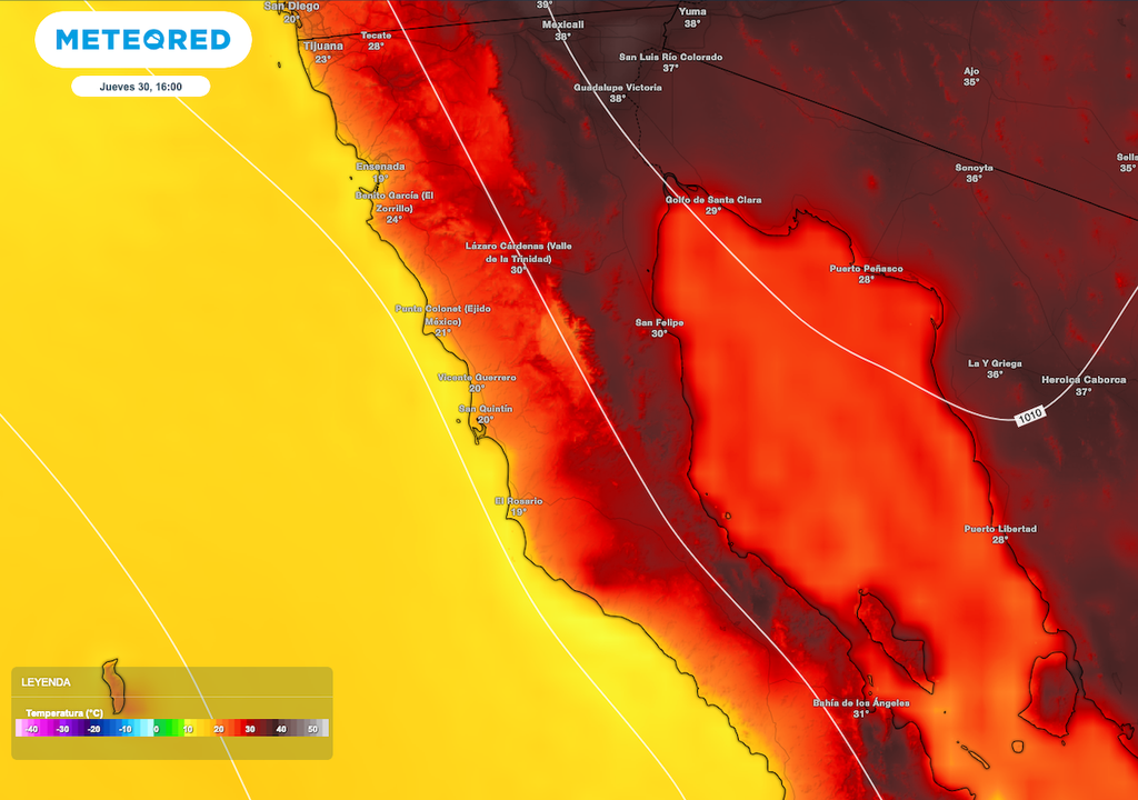 Calor en Baja California