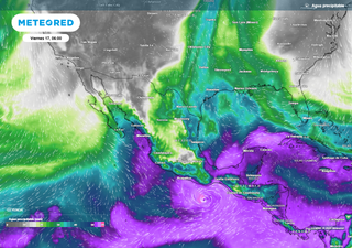 El tiempo en México esta semana: breve calma antes de nuevo ciclón tropical con amenaza para estados del Pacífico