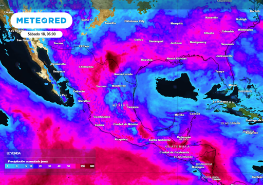 El tiempo en M&eacute;xico esta semana: Combo meteorol&oacute;gico dejar&aacute; tormentas intensas en M&eacute;xico