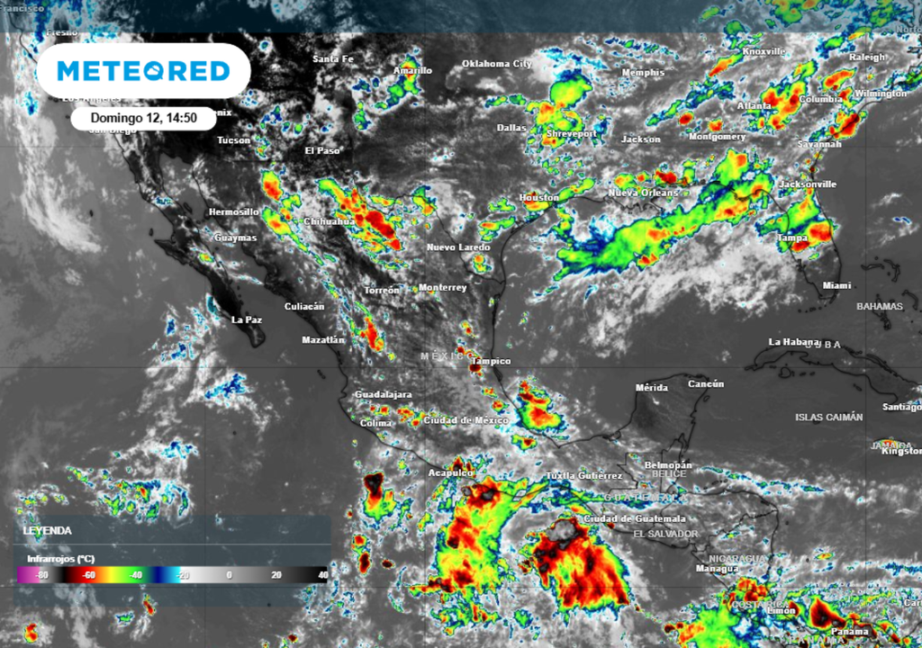 Tormentas Otra semana de tormentas intensas en diversos estados de México.