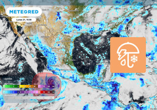 El tiempo en M&eacute;xico esta semana: potente combo meteorol&oacute;gico traer&aacute; lluvias intensas e inundaciones