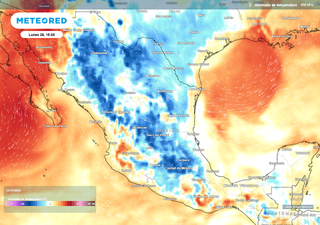 El tiempo en México esta semana: condiciones extremas entre tormentas con granizo, ciclones, calor intenso y hasta frío