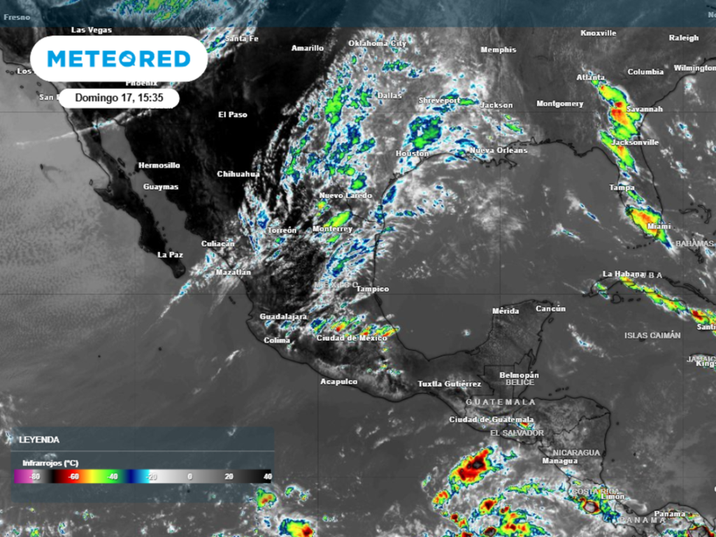 Para esta semana seguirá el calor extremo en varios estados además de probabilidad de tormentas y granizo.
