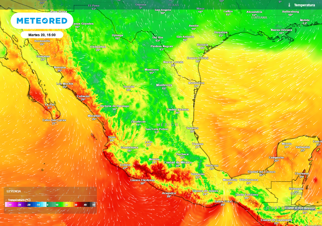 Ambiente típico de frío nocturno y tardes frescas dominarán esta semana, aunque el calor puede sentirse el fin de semana con 25-35 °C.
