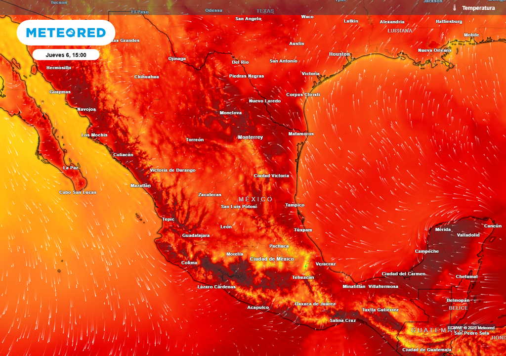 Pronóstico de temperaturas en grados Celsius Pronóstico de temperaturas en grados Celsius