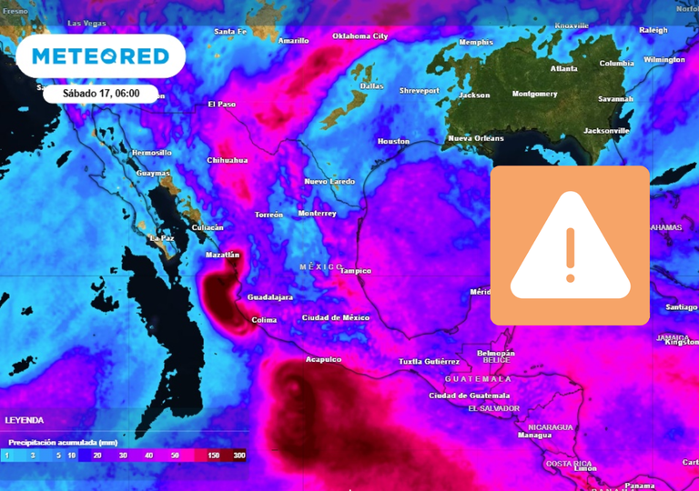 El tiempo en M&eacute;xico esta semana: efectos de Simon y onda tropical 43 dejar&aacute;n m&aacute;s lluvias