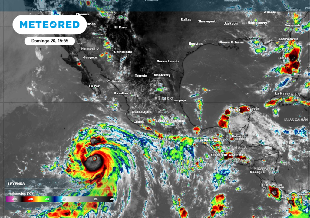 Tormentas Prevalecerá el potencial de lluvias intensas en México.