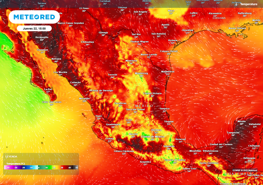 Pronóstico de temperaturas en grados Celsius Pronóstico de temperaturas en grados Celsius